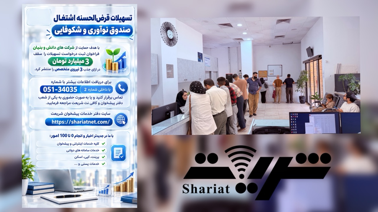 تسهیلات صندوق نوآوری و شکوفایی